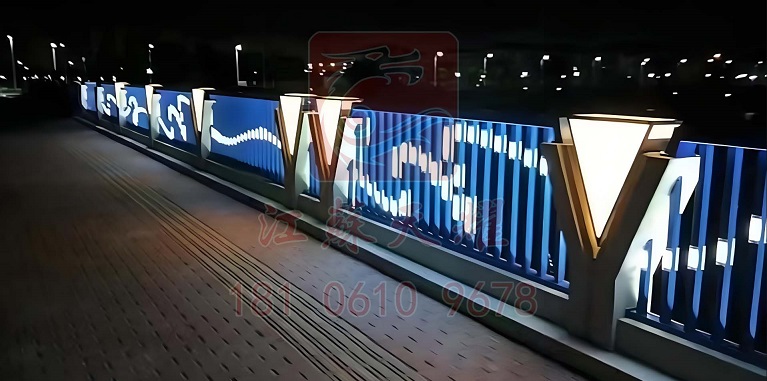 贈送安裝-贈送運輸-燈光景觀護欄9